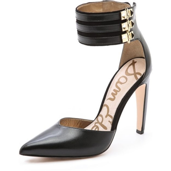 Sam Edelman Shoes - Sam Edelman Claire Pointed Toe Ankle Strap Heels